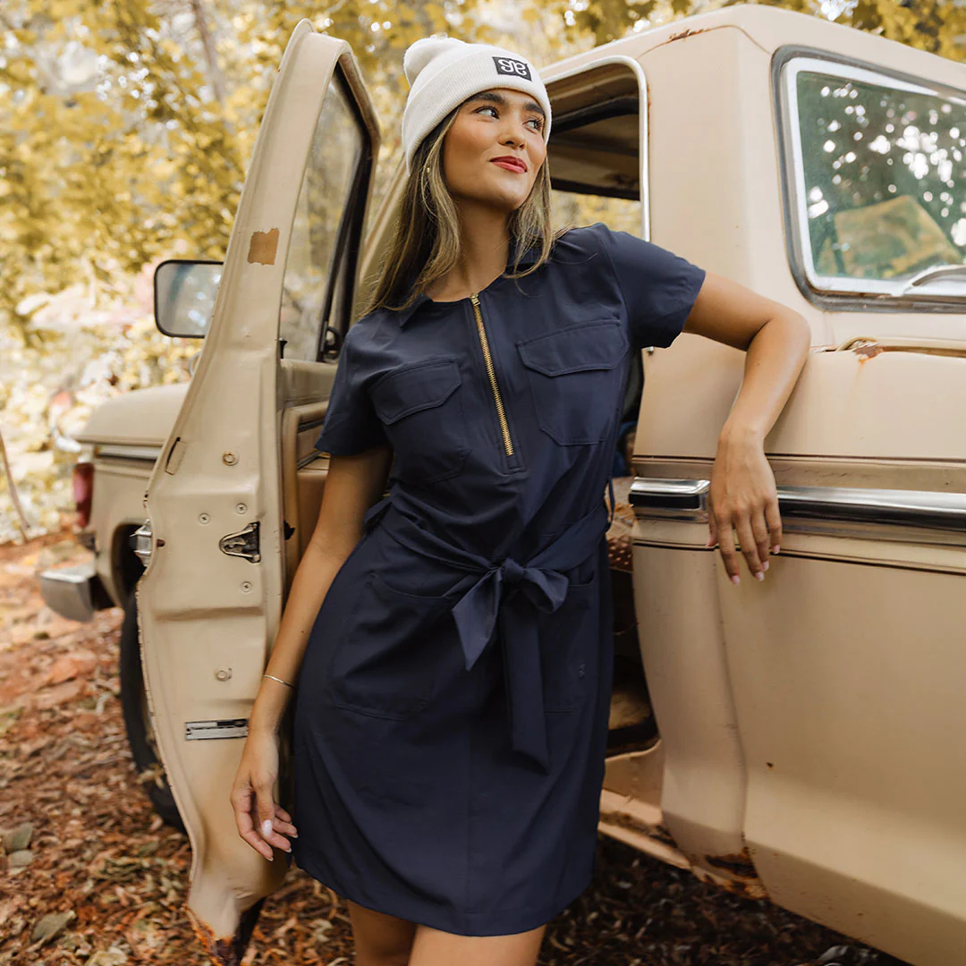 Vineyard Dress, True Blue - Image 6