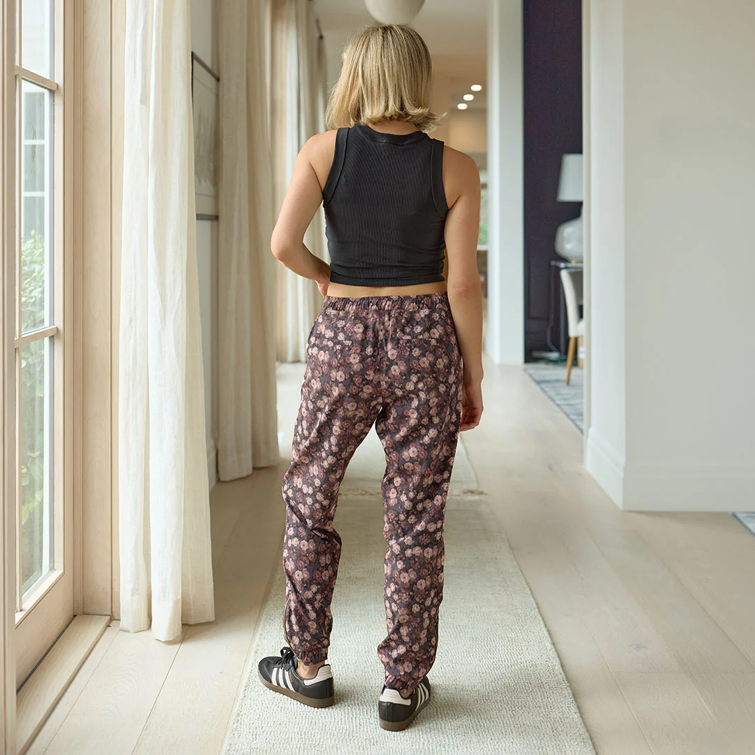 Walnut Micro Floral Jetsetters - Image 5